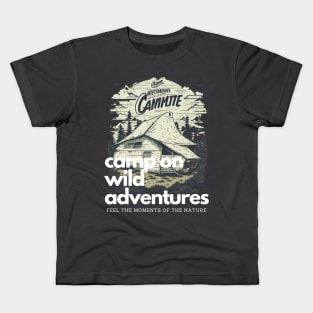 Camp on adventures Kids T-Shirt